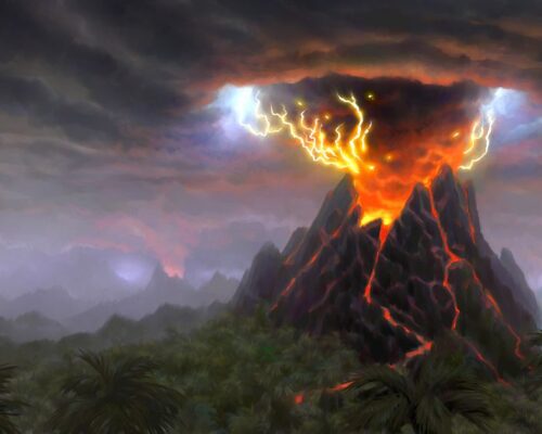 Erupcje wulkanów