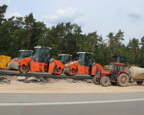Monitoring maszyn budowlanych