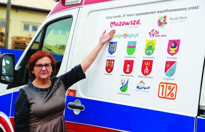 Lucyna Kęsicka, dyrektor SP ZOZ Wojewódzkiej Stacji Pogotowia Ratunkowego i Transportu Sanitarnego w Płocku