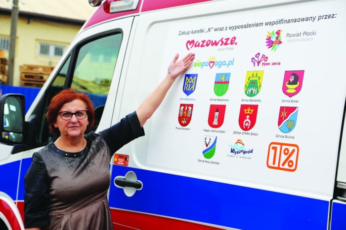 Lucyna Kęsicka, dyrektor SP ZOZ Wojewódzkiej Stacji Pogotowia Ratunkowego i Transportu Sanitarnego w Płocku