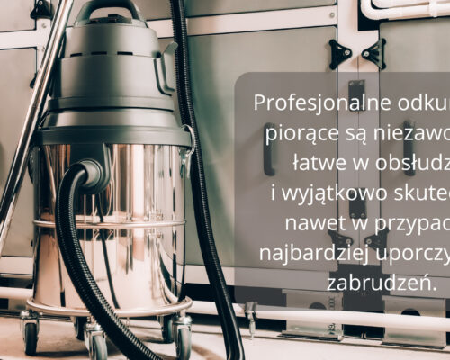 profesjonalne odkurzacze piorące