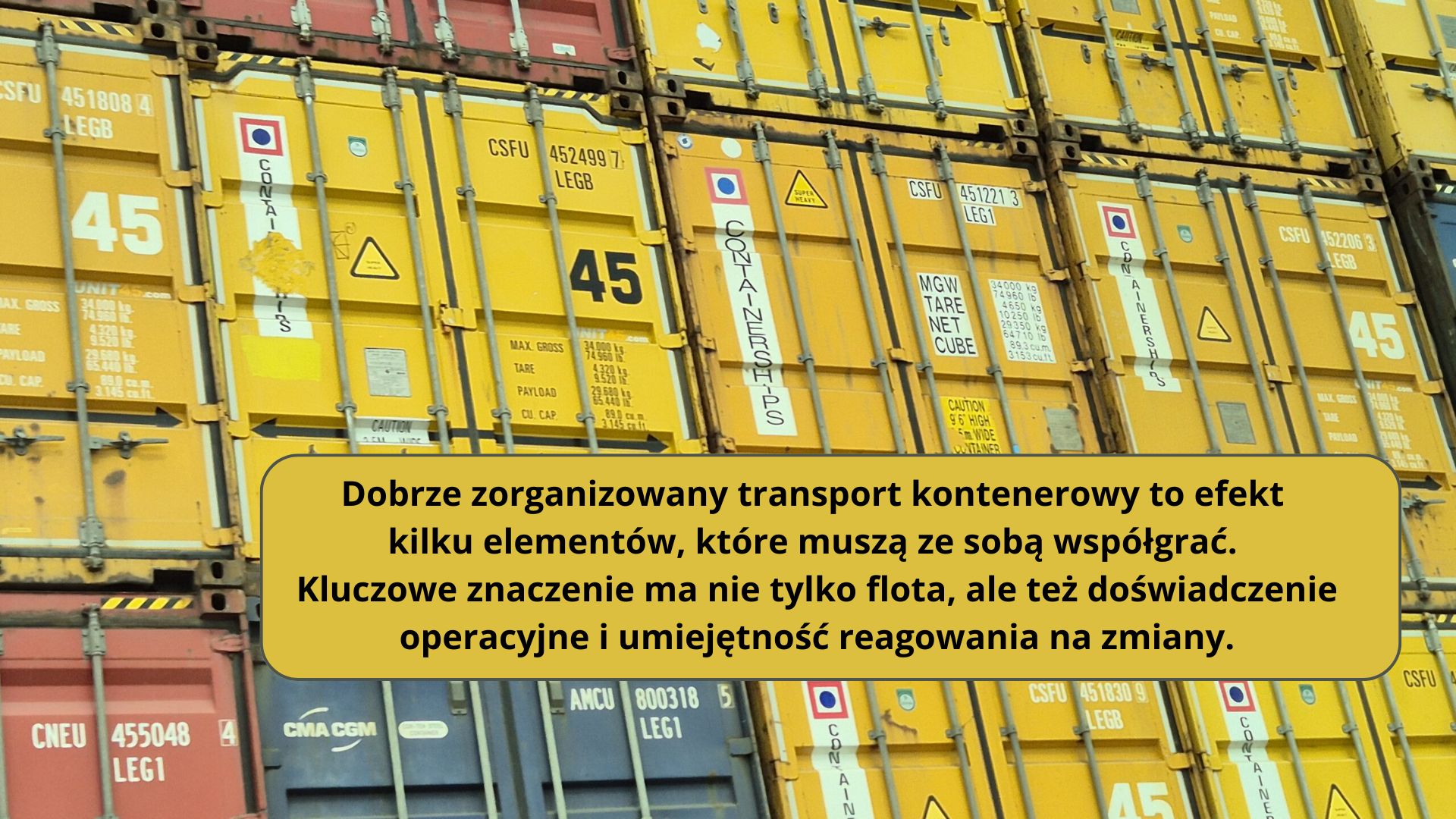 Transport kontenerów w praktyce – jak wygląda droga ładunku od portu do odbiorcy?