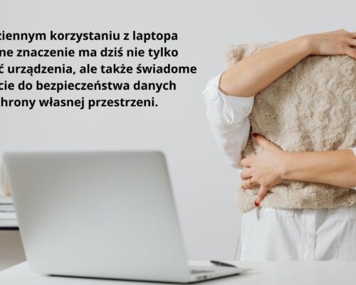 Zaślepka na kamerę w laptopie