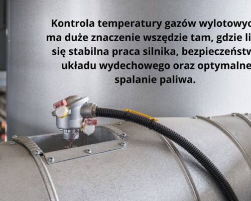 Czujnik temperatury spalin