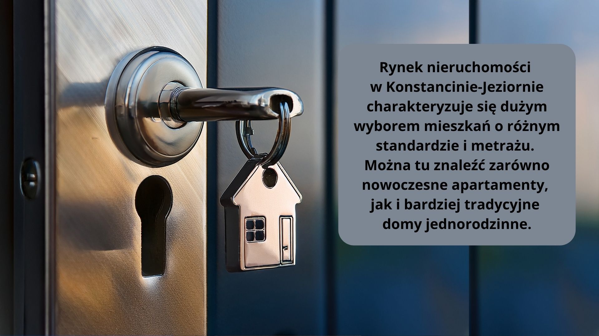 Mieszkanie na sprzedaż w Konstancinie-Jeziornie ? czy warto tu zamieszkać?