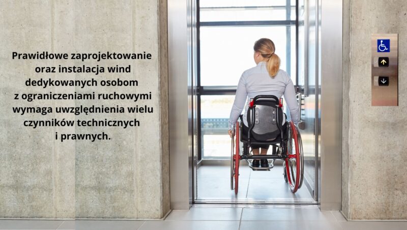 Montaż wind dla niepełnosprawnych