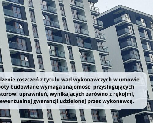 Wady wykonawcze